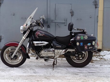 2013 Hyosung Aquila GV250, чёрный, 270000 рублей, вид 4