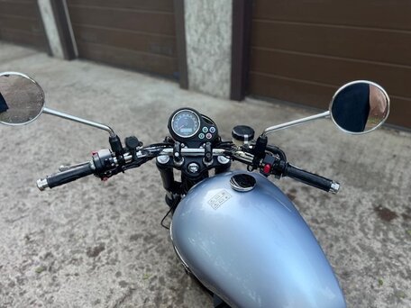 2014 Triumph Bonneville, голубой, 550000 рублей, вид 3