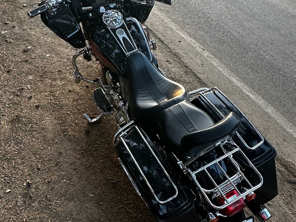 2007 Harley-Davidson Road Glide, чёрный, 860000 рублей - вид 6
