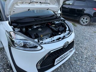 2020 Toyota Sienta II Рестайлинг, белый, 1630000 рублей, вид 5