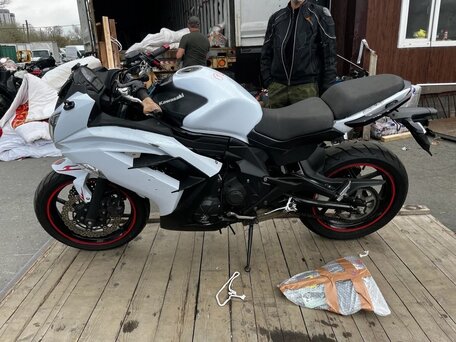 2015 Kawasaki Ninja 400, белый, 470000 рублей, вид 2
