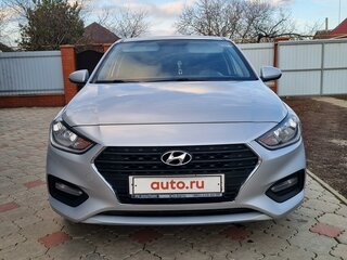 2018 Hyundai Solaris II, серебристый, 1550000 рублей, вид 3