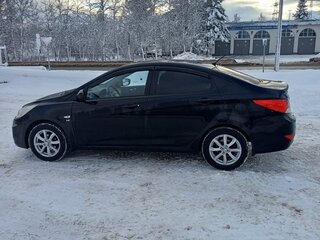 2014 Hyundai Solaris I, чёрный, 1000000 рублей, вид 4