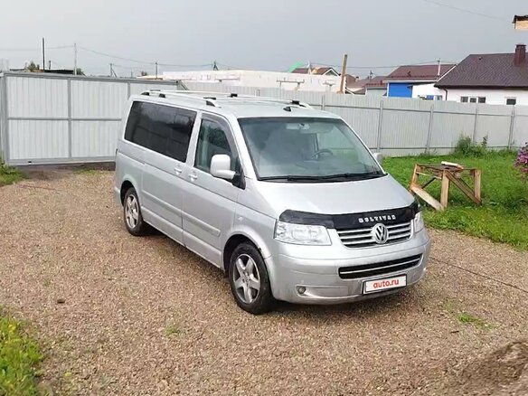 2007 Volkswagen Multivan T5, серебристый, 1700000 рублей - вид 6