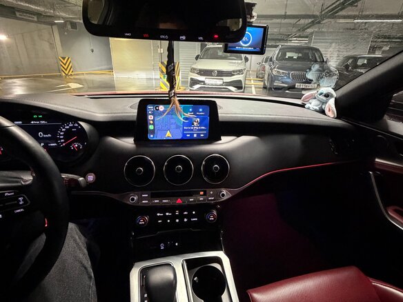 2020 Kia Stinger I, красный, 2700000 рублей - вид 14