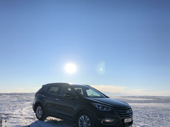 2017 Hyundai Santa Fe III Рестайлинг, чёрный - вид 17