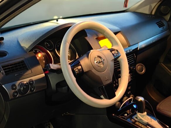 2008 Opel Astra H Рестайлинг, серый, 360000 рублей - вид 8