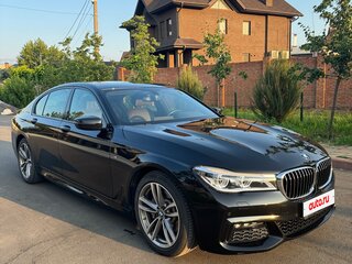 2018 BMW 7 серии 730i VI (G11/G12), чёрный, 4700000 рублей, вид 5