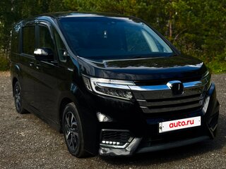 2019 Honda Stepwgn V Рестайлинг, чёрный, 2430000 рублей, вид 2