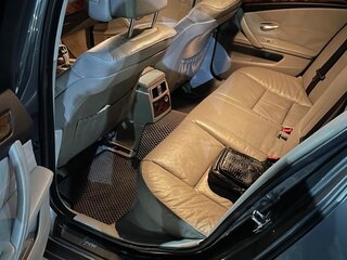 2008 BMW 5 серии 528i V (E60/E61) Рестайлинг, серый, 730000 рублей, вид 5