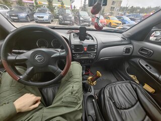 2005 Nissan Almera II (N16) Рестайлинг, красный, 380000 рублей, вид 5