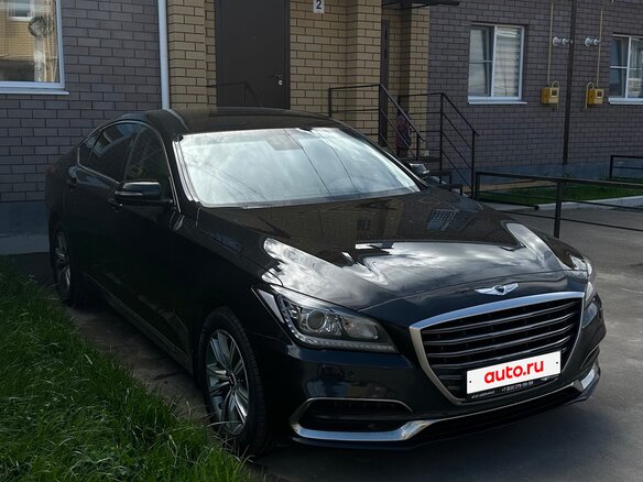 2017 Genesis G80 I, чёрный, 2699000 рублей - вид 3