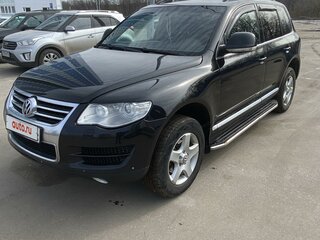 2007 Volkswagen Touareg I Рестайлинг, чёрный, 1000000 рублей, вид 2