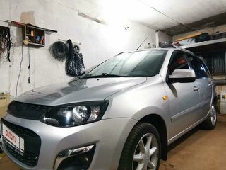 2016 Lada (ВАЗ) Kalina II, серебристый, 836000 рублей, вид 2