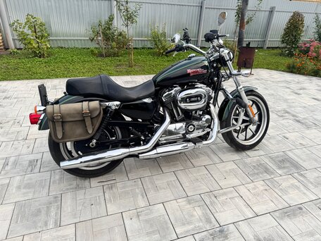 2015 Harley-Davidson XL1200, чёрный, 900000 рублей, вид 4