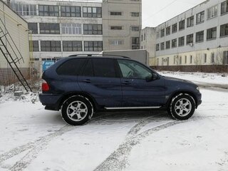 2005 BMW X5 3.0i I (E53) Рестайлинг, синий, 1150000 рублей, вид 2