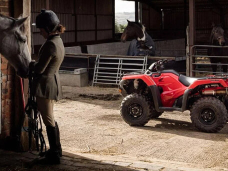 2025 Honda TRX 520, красный, 1351500 рублей, вид 2
