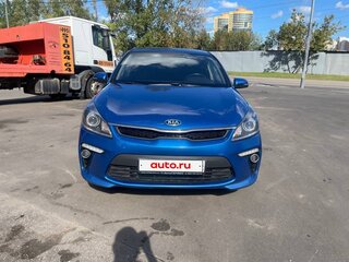 2019 Kia Rio IV, синий, 1300000 рублей, вид 2