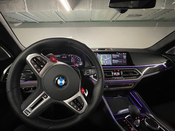 2021 BMW X5 M Competition III (F95), чёрный, 12000000 рублей - вид 6