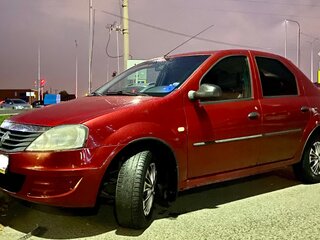 2012 Renault Logan I Рестайлинг, красный, 423000 рублей, вид 1