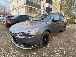 2013 Mitsubishi Lancer X Рестайлинг, серый, 1100000 рублей, вид 3