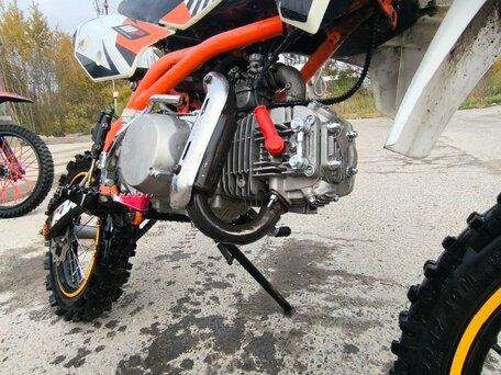 2024 Kayo Basic TT125, белый, 70000 рублей, вид 4