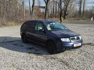 2004 Skoda Fabia I Рестайлинг, синий, 170000 рублей, вид 4