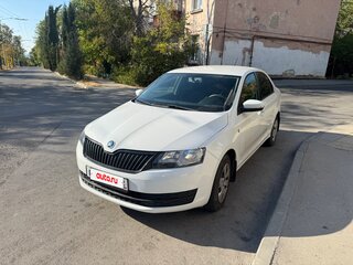 2018 Skoda Rapid I Рестайлинг, белый, 800000 рублей, вид 2