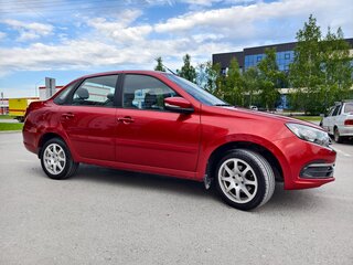 2019 Lada (ВАЗ) Granta I Рестайлинг, красный, 900000 рублей, вид 1