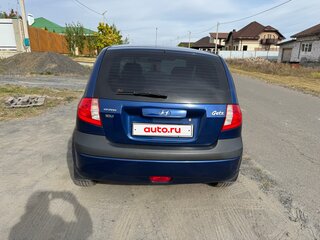 2007 Hyundai Getz I Рестайлинг, синий, 430000 рублей, вид 3