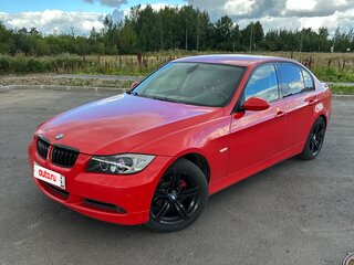 2007 BMW 3 серии 318i V (E90/E91/E92/E93), красный, 800000 рублей, вид 1