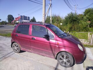 2007 Daewoo Matiz I Рестайлинг, красный, 234000 рублей, вид 3