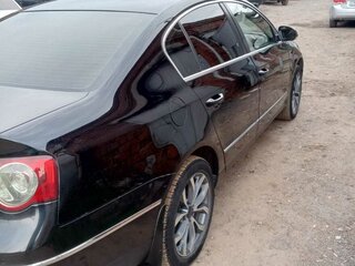 2008 Volkswagen Passat B6, чёрный, 400000 рублей, вид 3