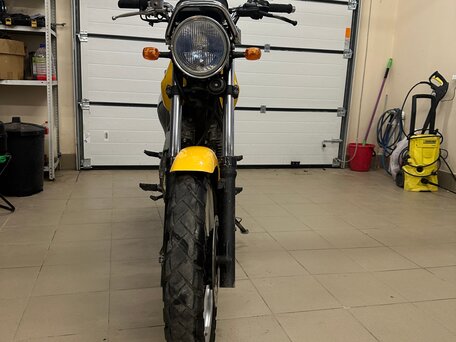 1996 Honda SLR 650, жёлтый, 310000 рублей, вид 3