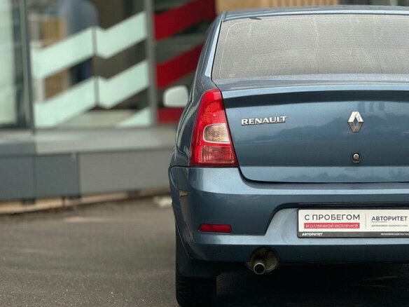 2014 Renault Logan I Рестайлинг, голубой, 429000 рублей - вид 7
