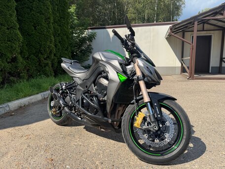 2014 Kawasaki Z 1000, зелёный, 800000 рублей, вид 2
