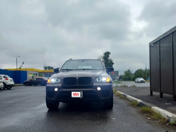 2012 BMW X5 35i II (E70) Рестайлинг, коричневый, 2200000 рублей - вид 12