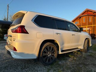 2018 Lexus LX 570 III Рестайлинг 2, белый, 9800000 рублей, вид 5