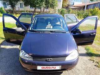 2007 Lada (ВАЗ) Kalina I, синий, 130000 рублей, вид 2