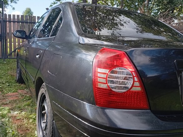 2008 Hyundai Elantra ТагАЗ III (XD2) Рестайлинг, чёрный, 270000 рублей - вид 7