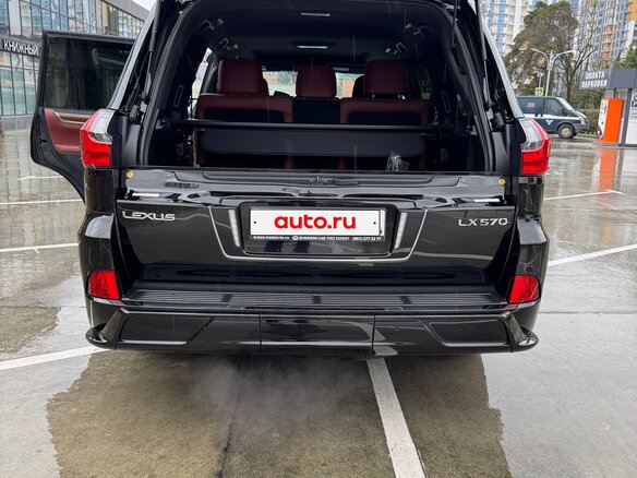 2021 Lexus LX 570 III Рестайлинг 2, чёрный, 13450000 рублей - вид 7