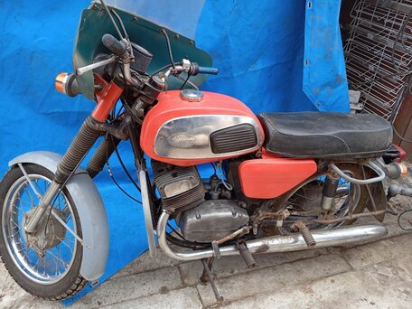 1980 Jawa 350/634, красный, 135000 рублей, вид 4