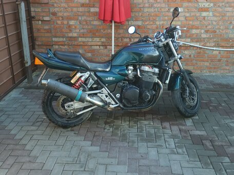 1998 Honda CB 1300, зелёный, 385000 рублей, вид 2