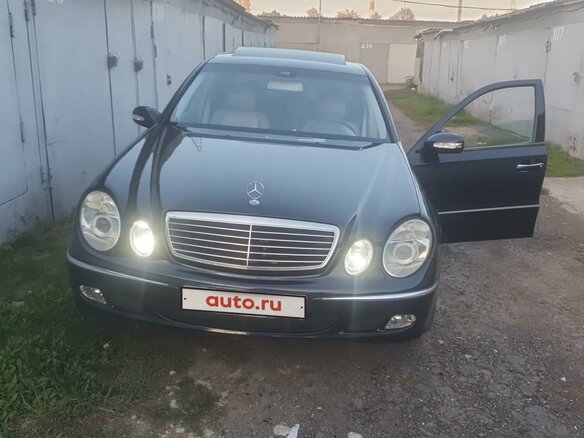 2002 Mercedes-Benz E-Класс 240 III (W211, S211), синий, 800000 рублей - вид 23