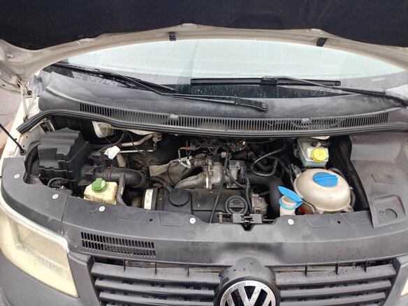 2008 Volkswagen Transporter Long T5, белый, 1350000 рублей - вид 11