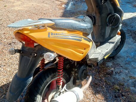 2011 GX moto Hot Rod, жёлтый, 53000 рублей, вид 3