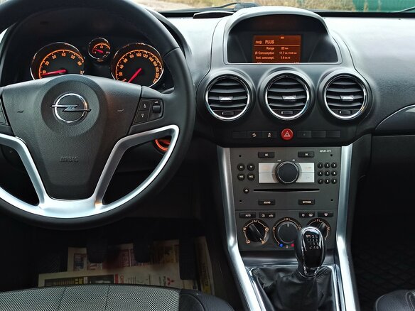 2012 Opel Antara I Рестайлинг, чёрный - вид 12