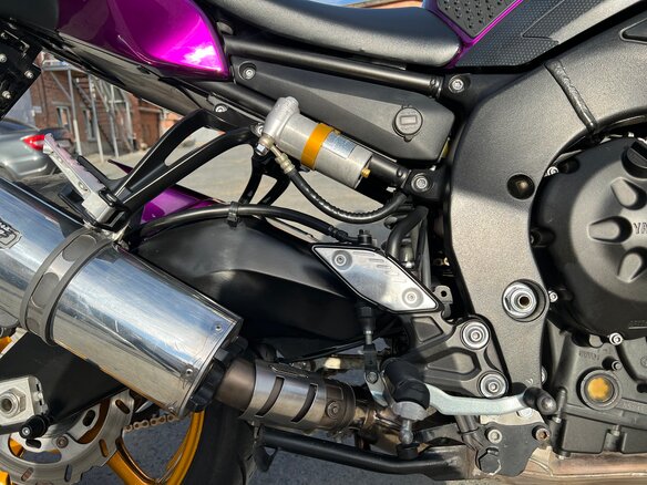 2011 Yamaha FZ8, пурпурный, 500000 рублей - вид 14
