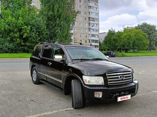 2006 Infiniti QX56 I, чёрный, 1195000 рублей, вид 4