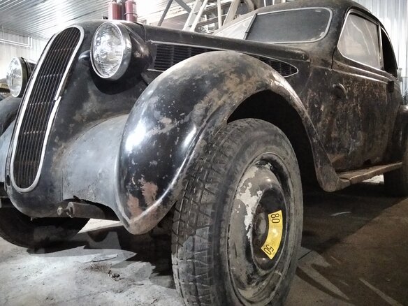 1937 BMW 321 I, чёрный - вид 6